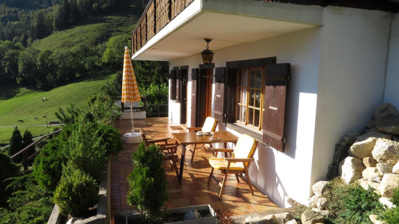 Apartament Chalet Erica Jaun Zewnętrze zdjęcie