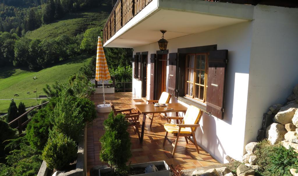 Apartament Chalet Erica Jaun Zewnętrze zdjęcie